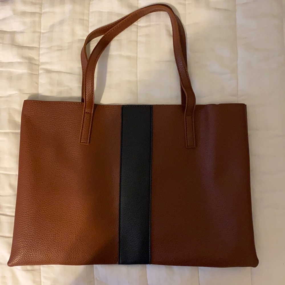 Simple Pleather Hand Bag *Never used*